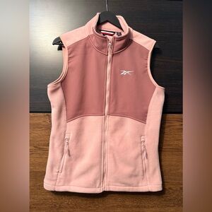 Reebok Dusty Rose Fleece Vest